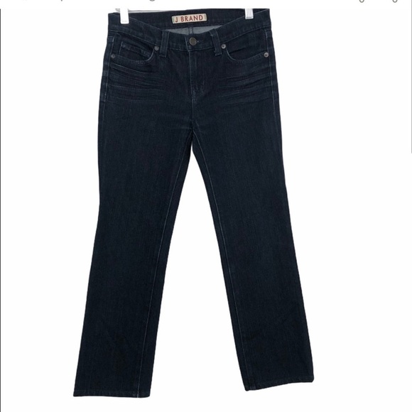 J BRAND X FIT FOUR WAY STRETCH LYCRA BLUE JEANS 24 - Picture 7 of 7